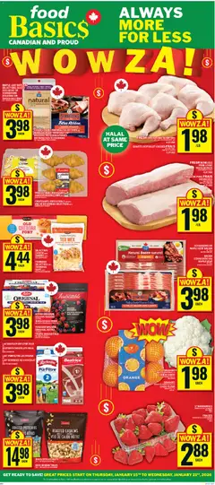 Preview of leaflet Kanata from shop Food Basics is valid from Jan 15, 2026
