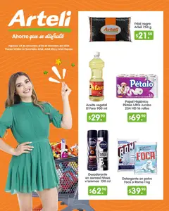 Vista previa las ofertas de la tienda Arteli - Folleto Quincenal desde el 24/11/2025 