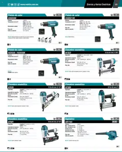 Vista previa las ofertas de la tienda Makita - Catálogo desde el 04/09/2025 | Página: 131