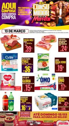Pré-Visualização do folheto "Super Muffato ofertas do Dia" da loja Super Muffato válido a partir de 13/03/2026