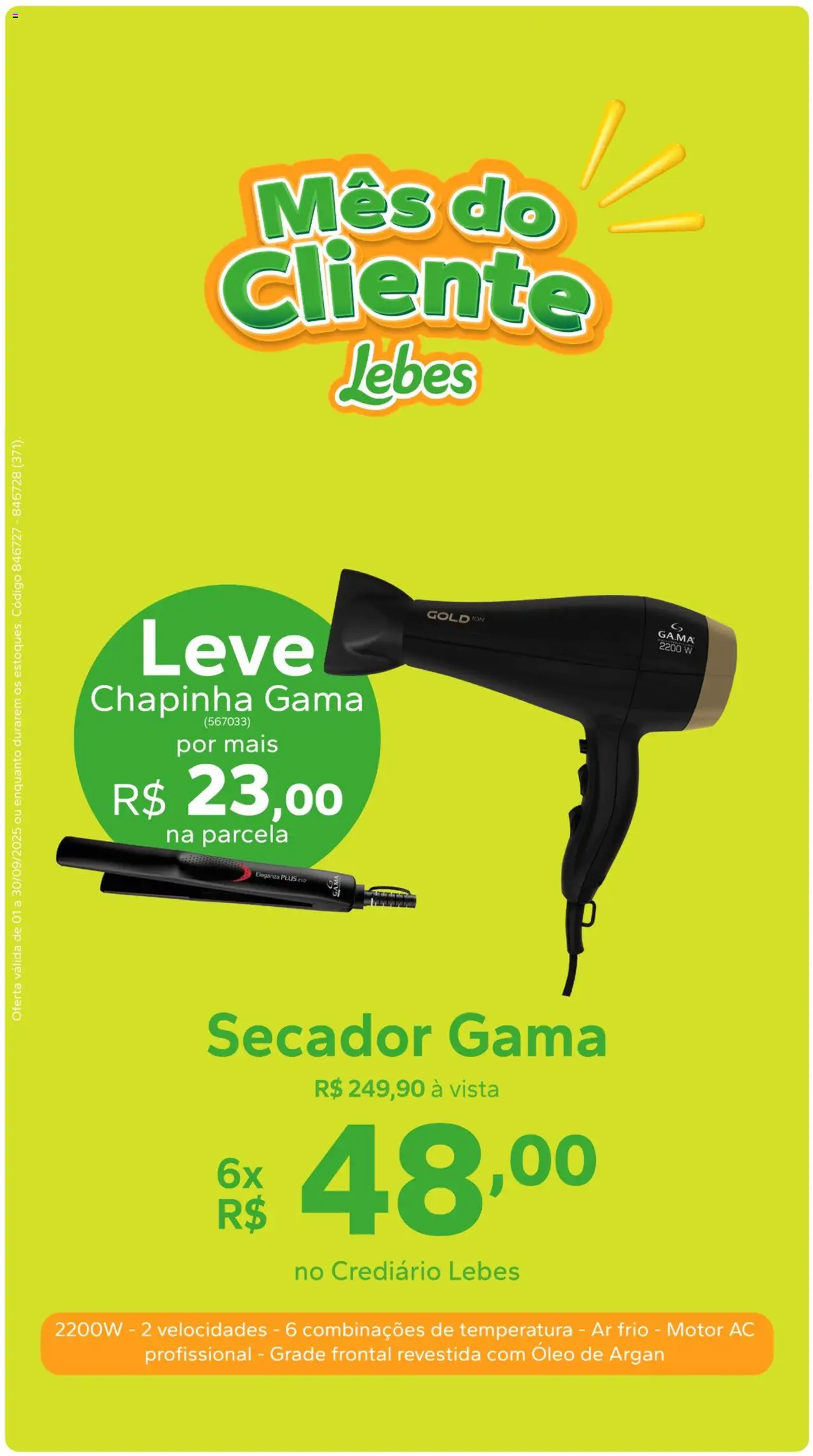 Lebes folheto "Ofertas atuais" válido a partir de 01/09/2025 - número de página 1
