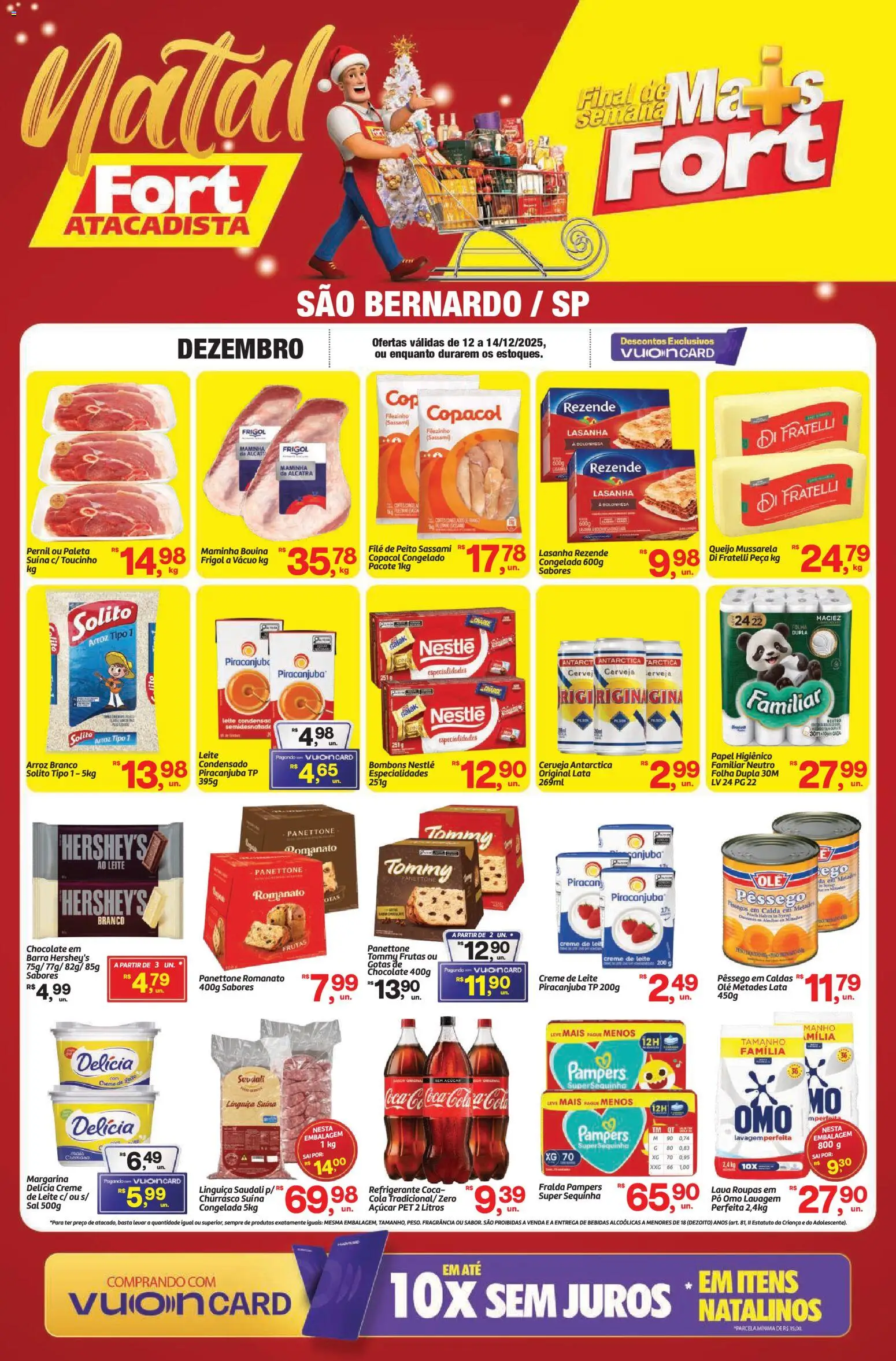 Pré-Visualização do folheto "Ofertas da semana" da loja Fort Atacadista válido a partir de 12/12/2025