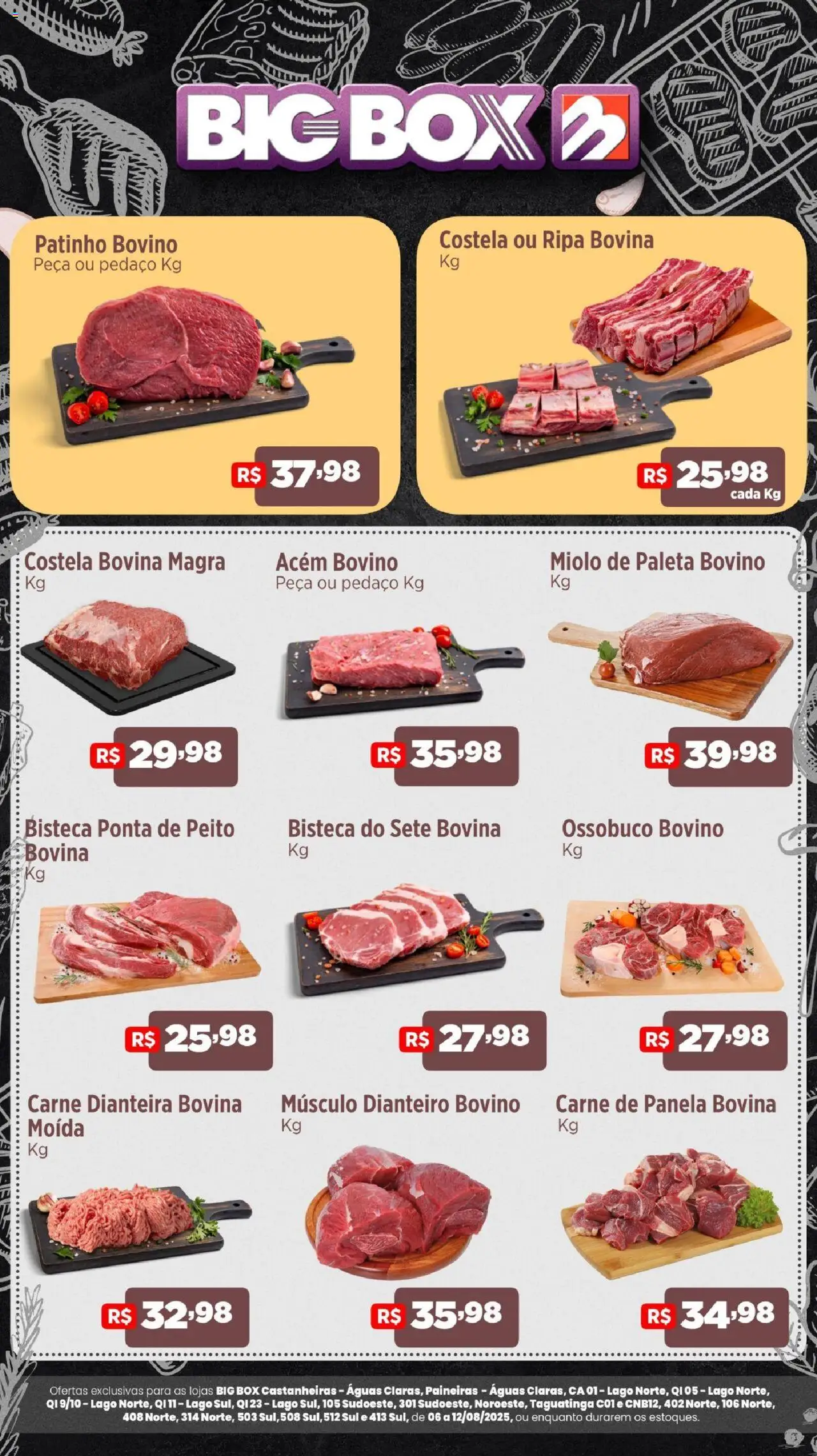 Big Box folheto "Ofertas da semana" válido a partir de 06/08/2025 - número de página 1