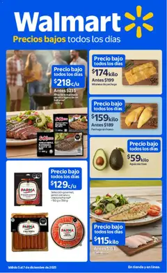 Vista previa las ofertas de la tienda Walmart - Folleto Ofertas desde el 05/12/2025 