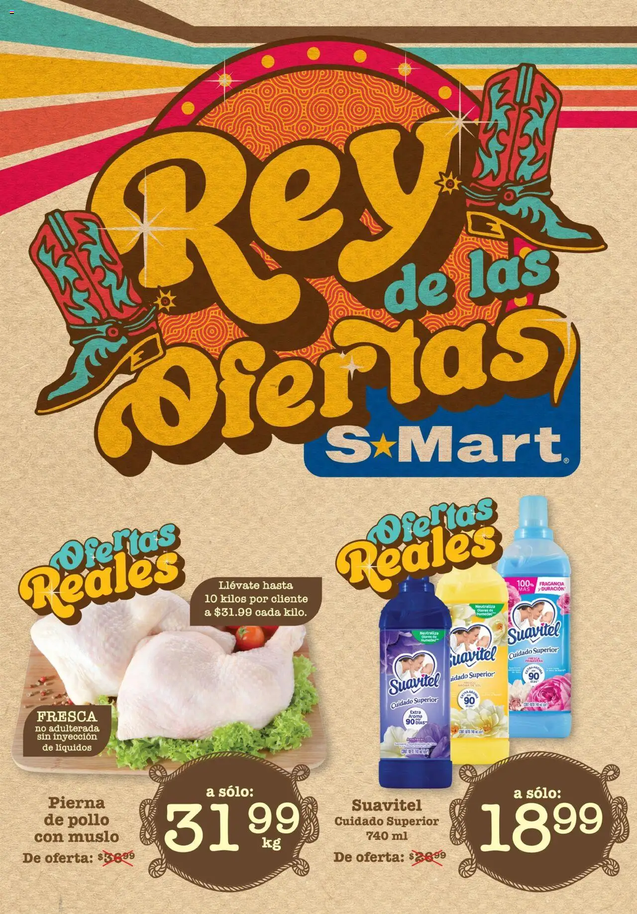 Folleto de Feria - Monterrey S-Mart y sus promociones válidas desde el 01/08/2025 - Número de página 1