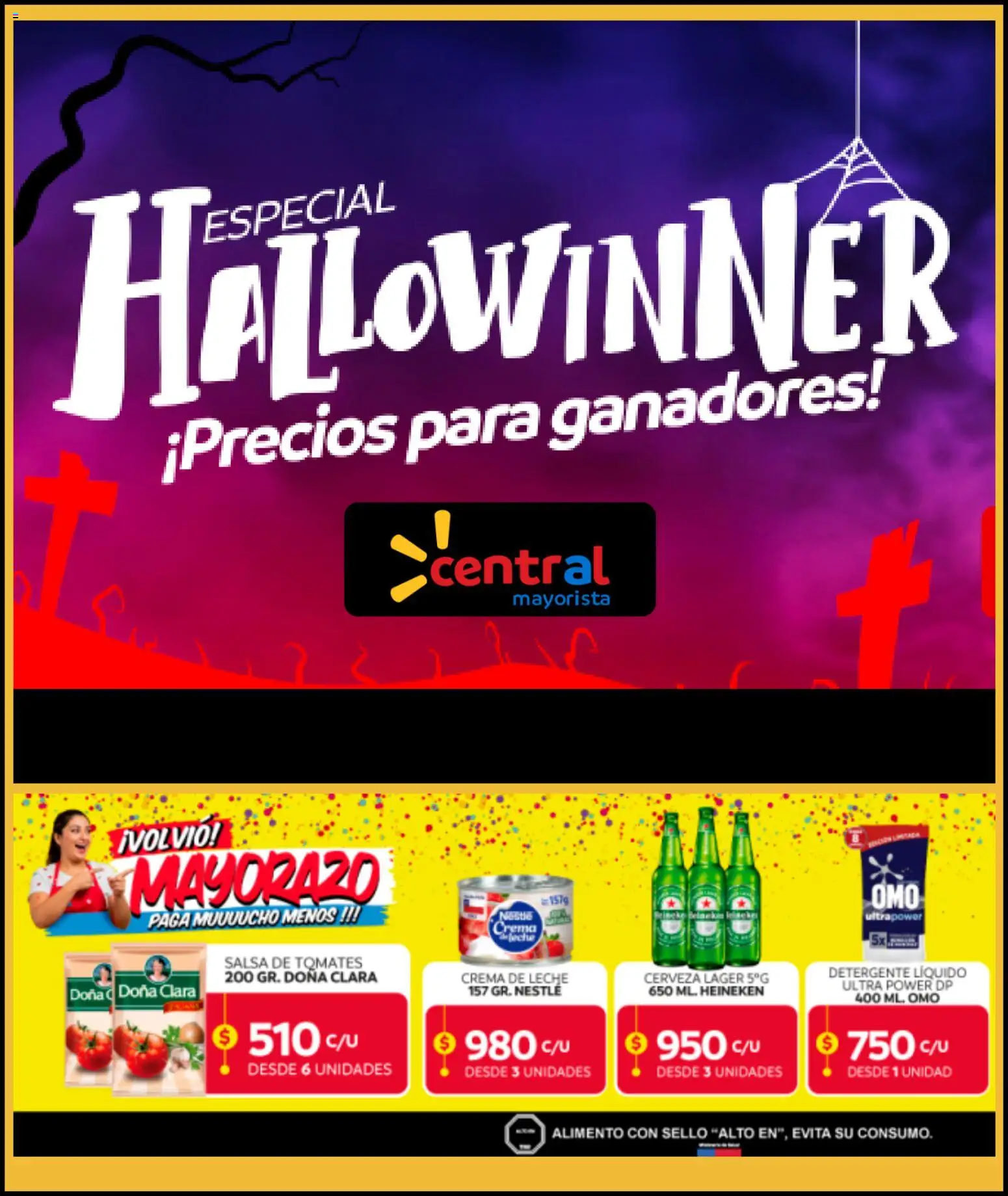 Central Mayorista Ofertas > válido desde 28.10.2025 > número de página 1