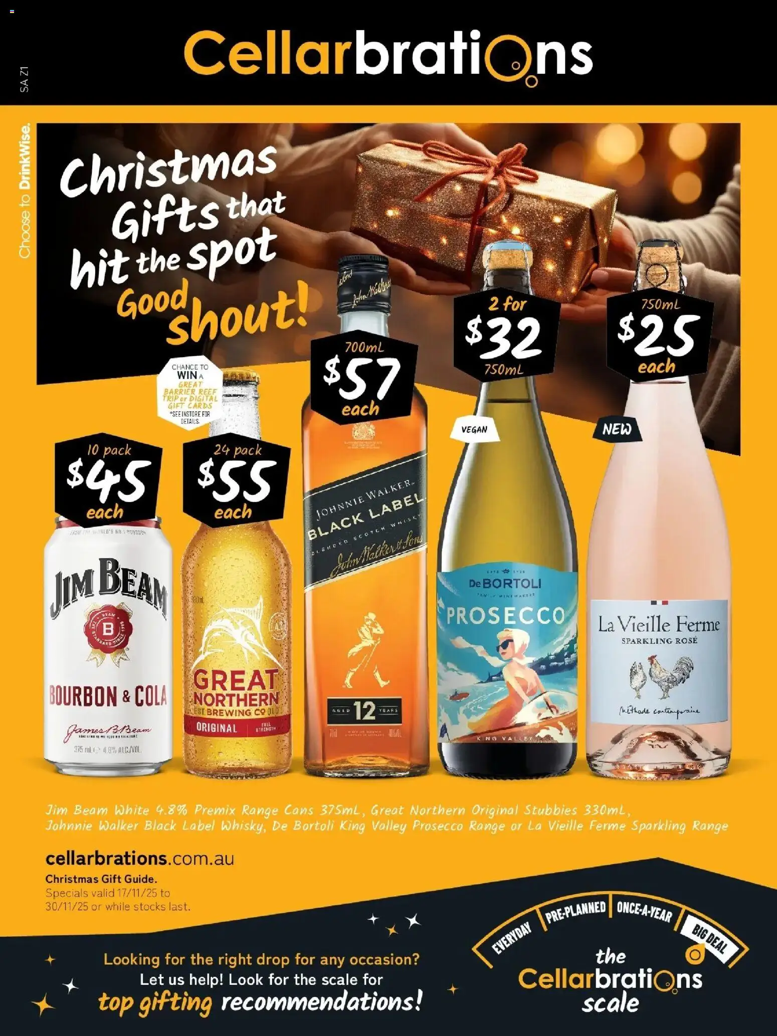 Preview of catalogue Catalogue Aldgate, Fullarton, Jamestown from shop Cellarbrations valid 17/11/2025