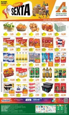 Pré-Visualização do folheto "Atacadão ofertas - GO" da loja Atacadão válido a partir de 27/03/2026