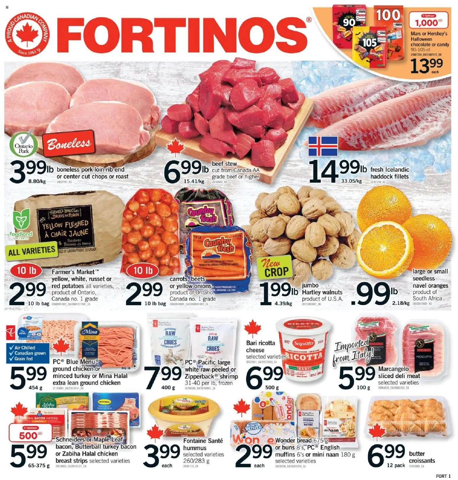 Fortinos flyer valid from Oct 23, 2025 - page number 1