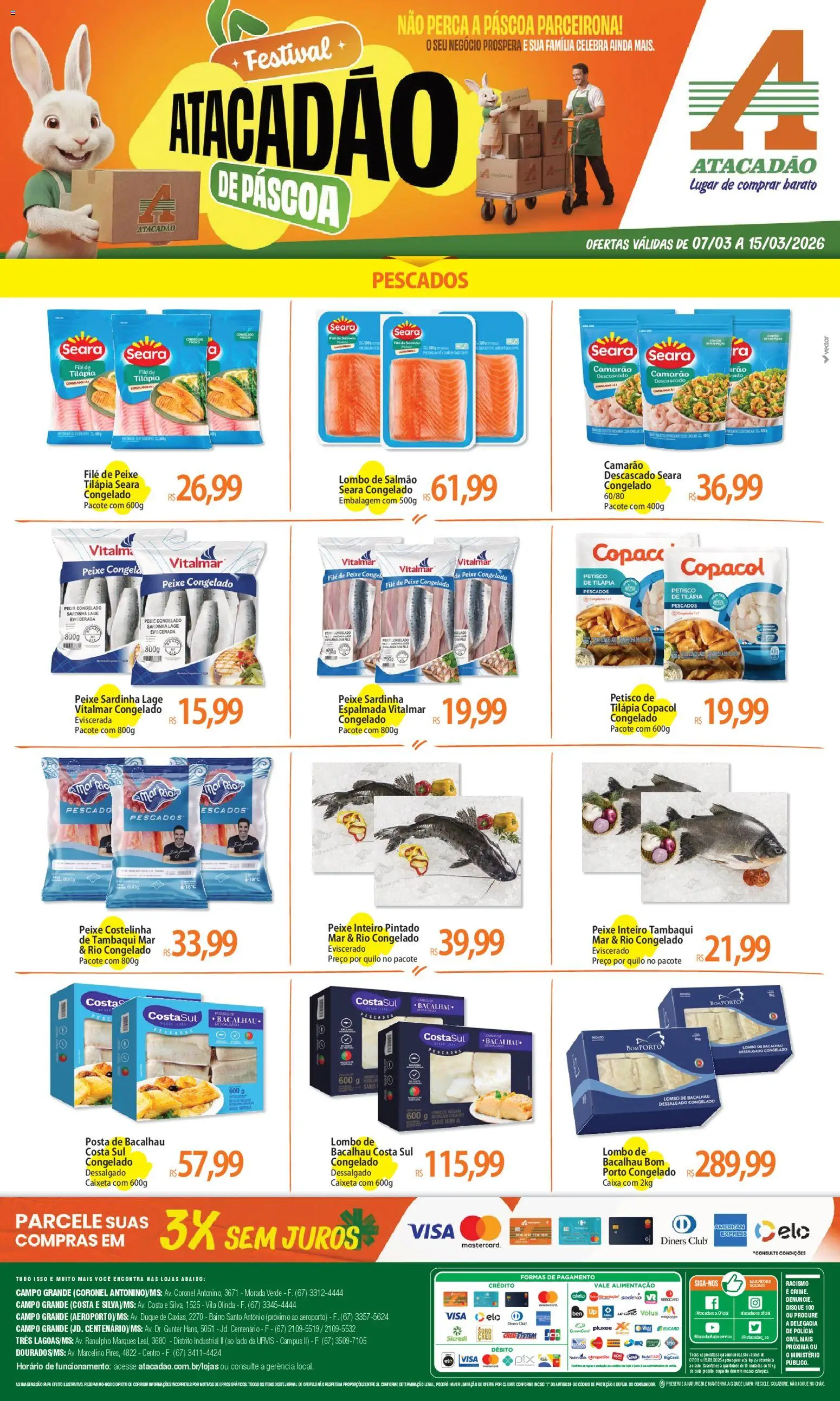 Pré-Visualização do folheto "Atacadão ofertas - MS" da loja Atacadão válido a partir de 07/03/2026