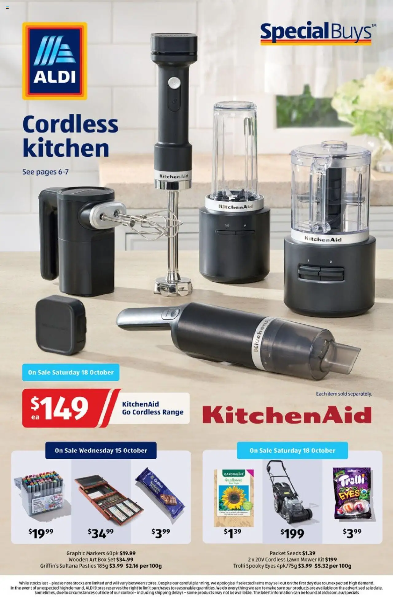 Aldi catalogue valid from 15/10/2025 - page 1
