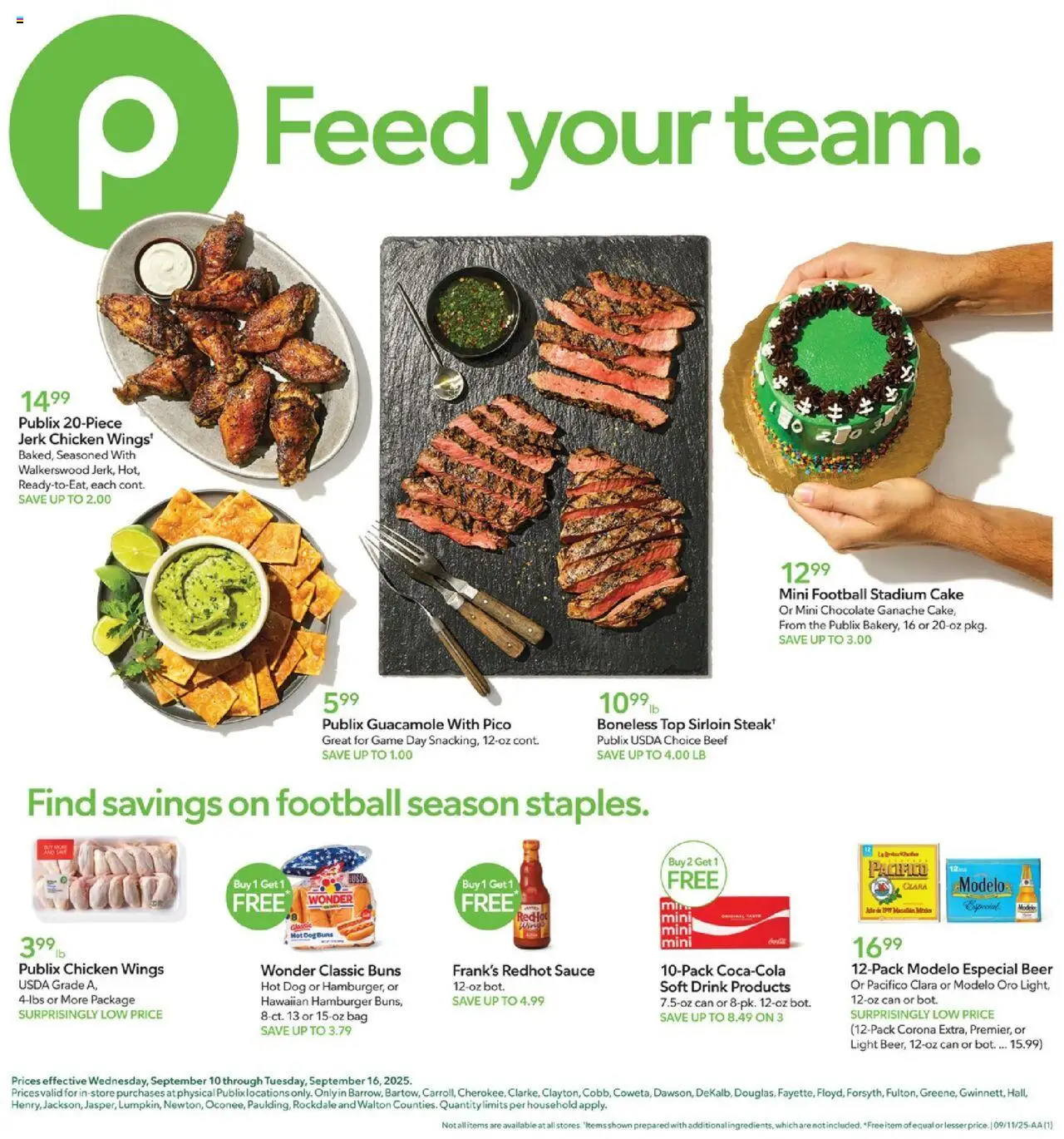 Publix Weekly ad from (09/10/2025) - Ad this week, Flyer - Page number 1