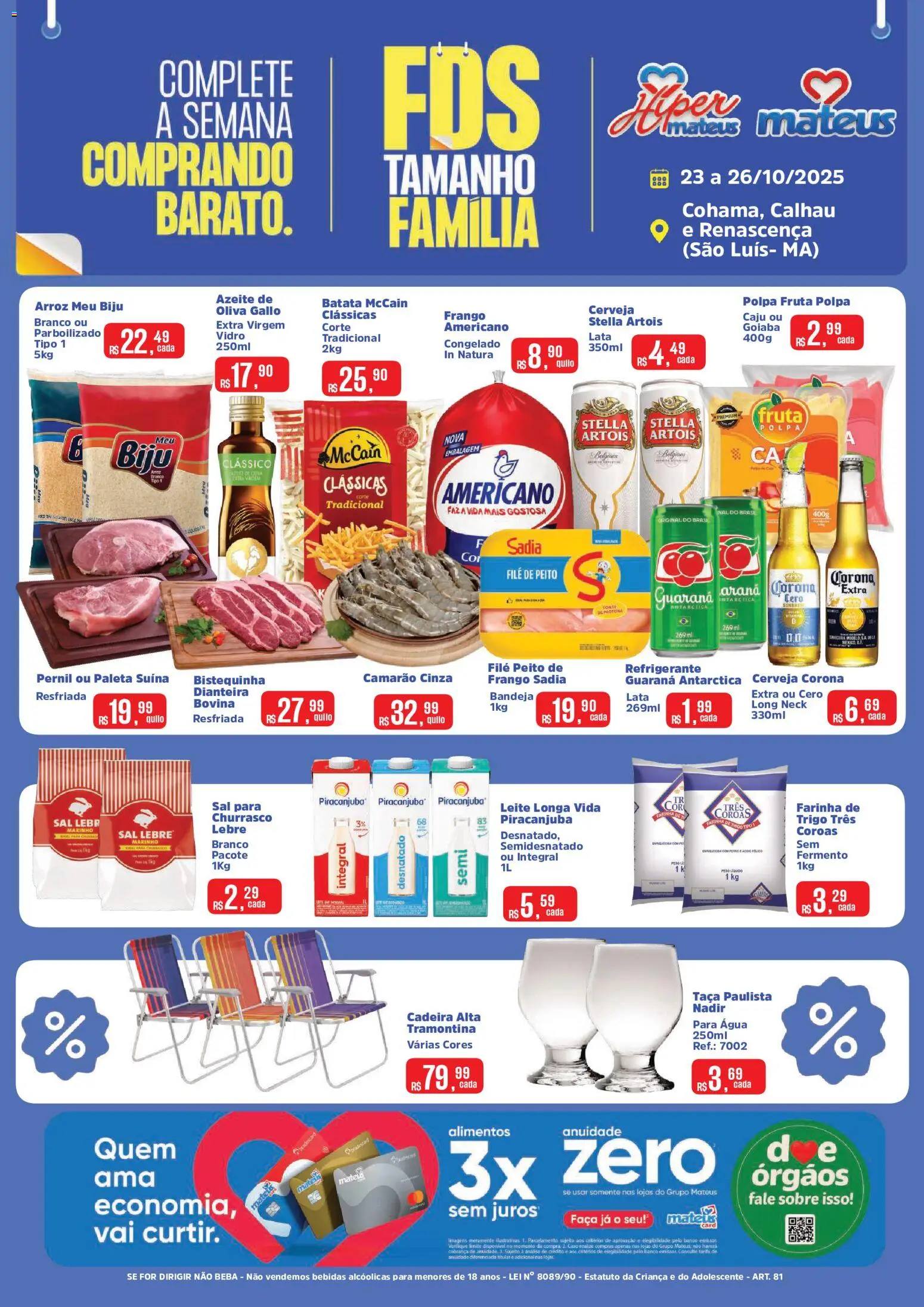 Mateus folheto "Ofertas da semana" válido a partir de 23/10/2025 - número de página 1