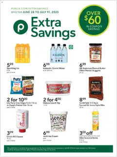 Ad Preview of Publix Extra Savings from 06/28/2025