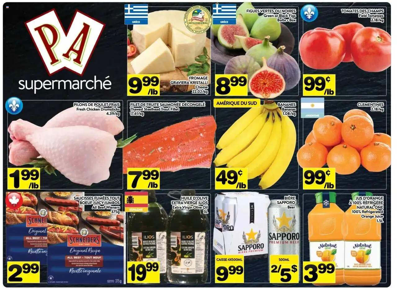 Pa Supermarché flyer valid from Sep 01, 2025 - page number 1