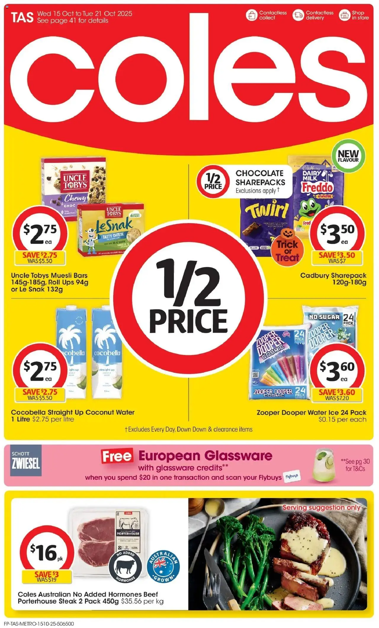 Preview of catalogue Catalogue TAS from shop Coles valid 15/10/2025