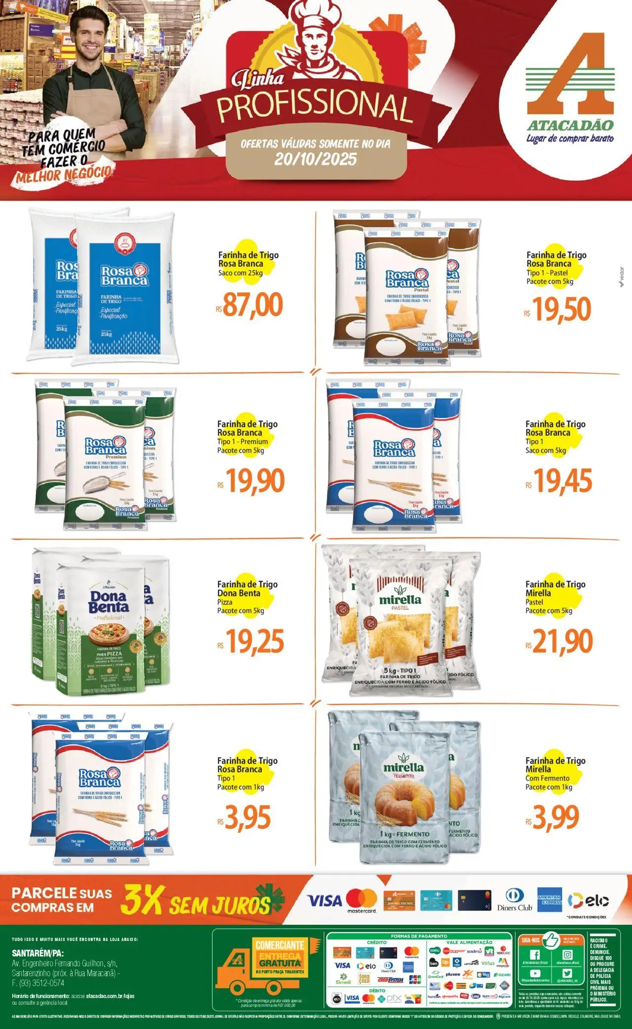 Atacadão folheto "Ofertas - PA" válido a partir de 20/10/2025 - número de página 1