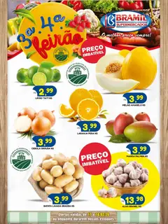 Pré-Visualização do folheto "Ofertas Feirão" da loja Bramil Supermercados válido a partir de 17/02/2026