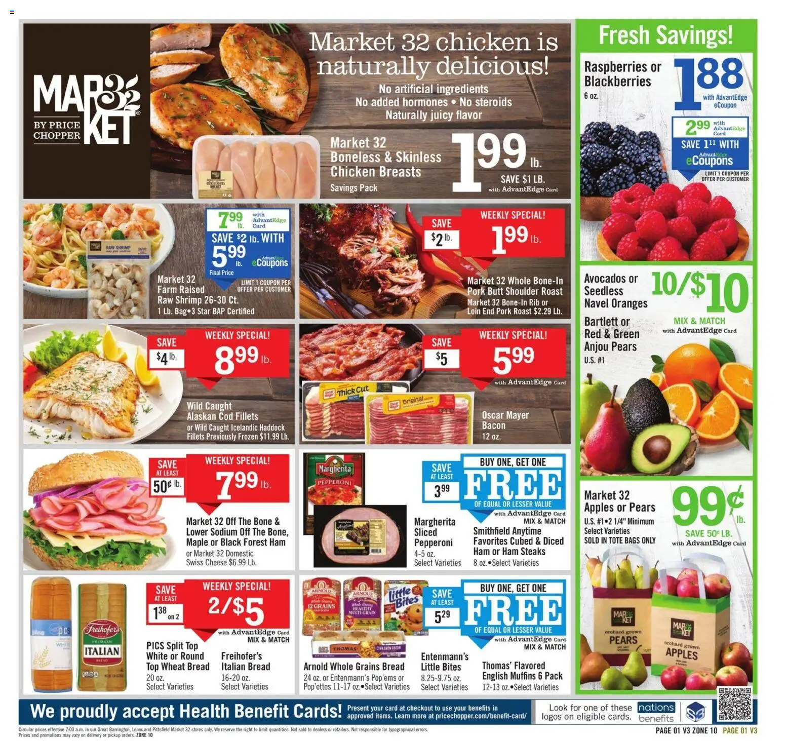 Price Chopper Weekly Ad from 10/26/2025 - Flyer - Page number 1