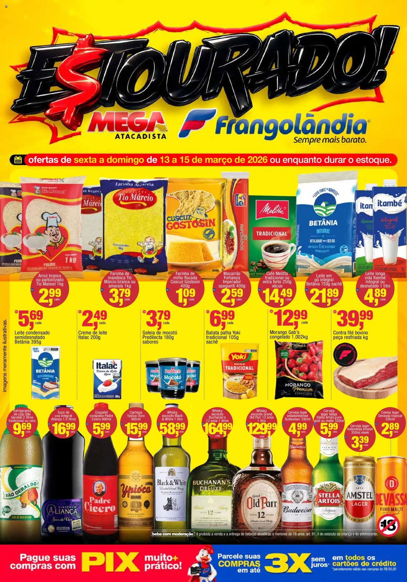 Pré-Visualização do folheto "Frangolândia - Ofertas da semana" da loja Frangolândia válido a partir de 13/03/2026