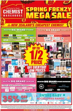 Preview of catalogue Catalogue from shop Chemist Warehouse valid 8 Sept 2025
