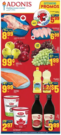 Preview of leaflet Weekly Flyer from shop Adonis is valid from Nov 06, 2025