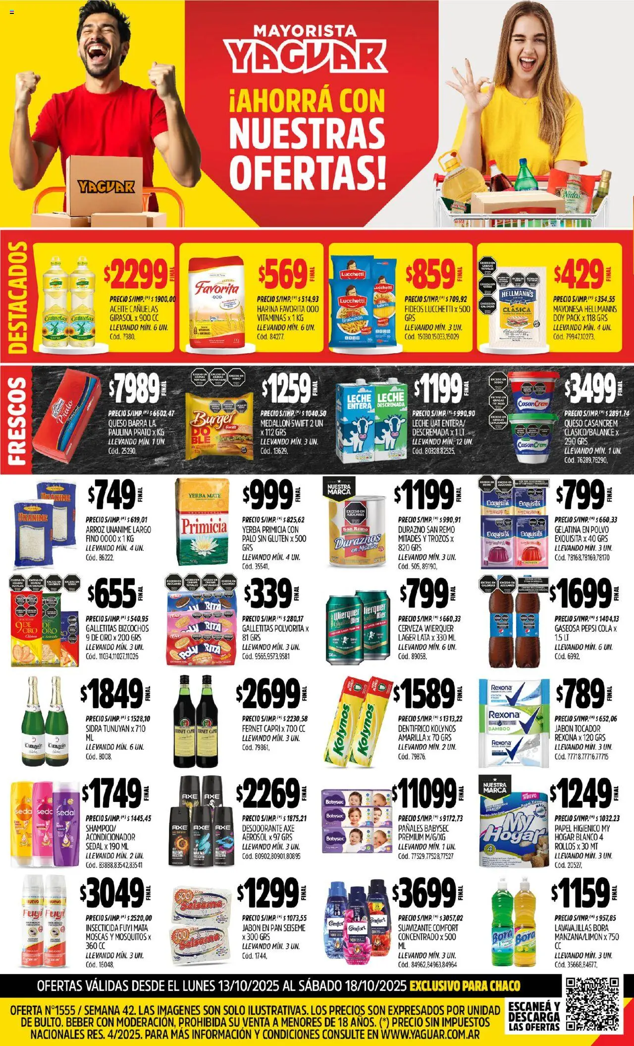 Yaguar Chaco del 13/10/2025 Online