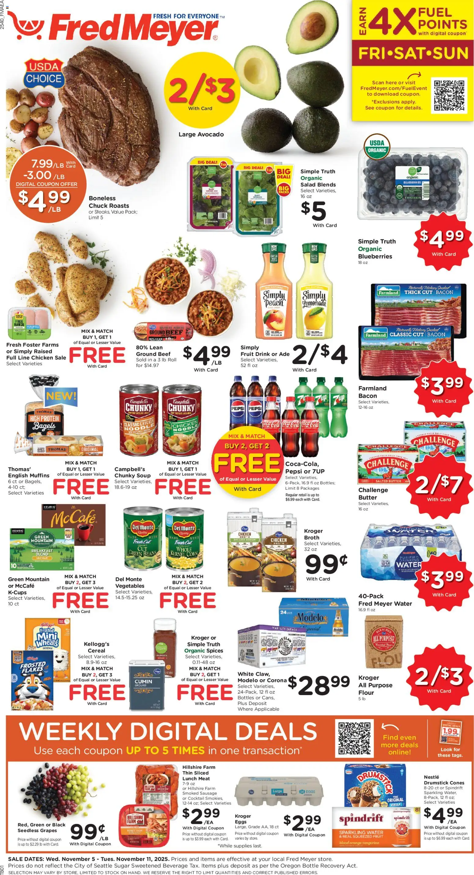 Ad Preview of Fred Meyer Black Friday from 11/05/2025