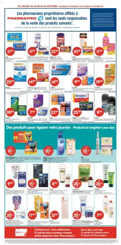 Preview of leaflet Weekly flyer / circulaire from shop Pharmaprix is valid from Oct 25, 2025 | Page: 4