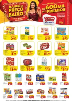 Pré-Visualização do folheto "Ofertas da semana" da loja Novo Atacarejo válido a partir de 11/08/2025