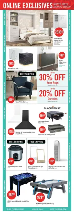 Preview of leaflet Weekly flyer / circulaire from shop The Brick is valid from Dec 12, 2025 | Page: 17