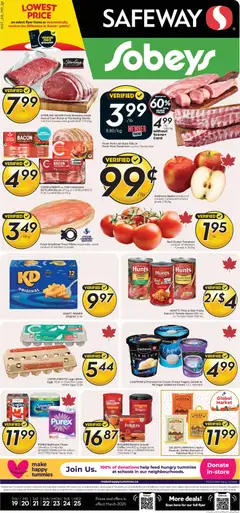 Un aperçu du dépliant Safeway weekly flyer - SK du magasin Safeway est valide à partir 19 mars 2026