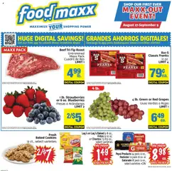 Ad Preview of FoodMaxx Weekly Ad from 08/27/2025