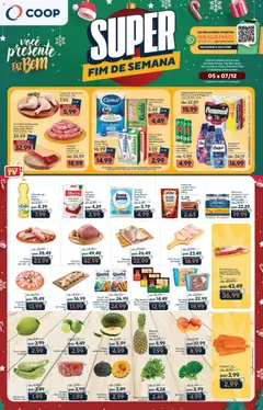 Pré-Visualização do folheto "Ofertas Fim de Semana" da loja Coop válido a partir de 05/12/2025