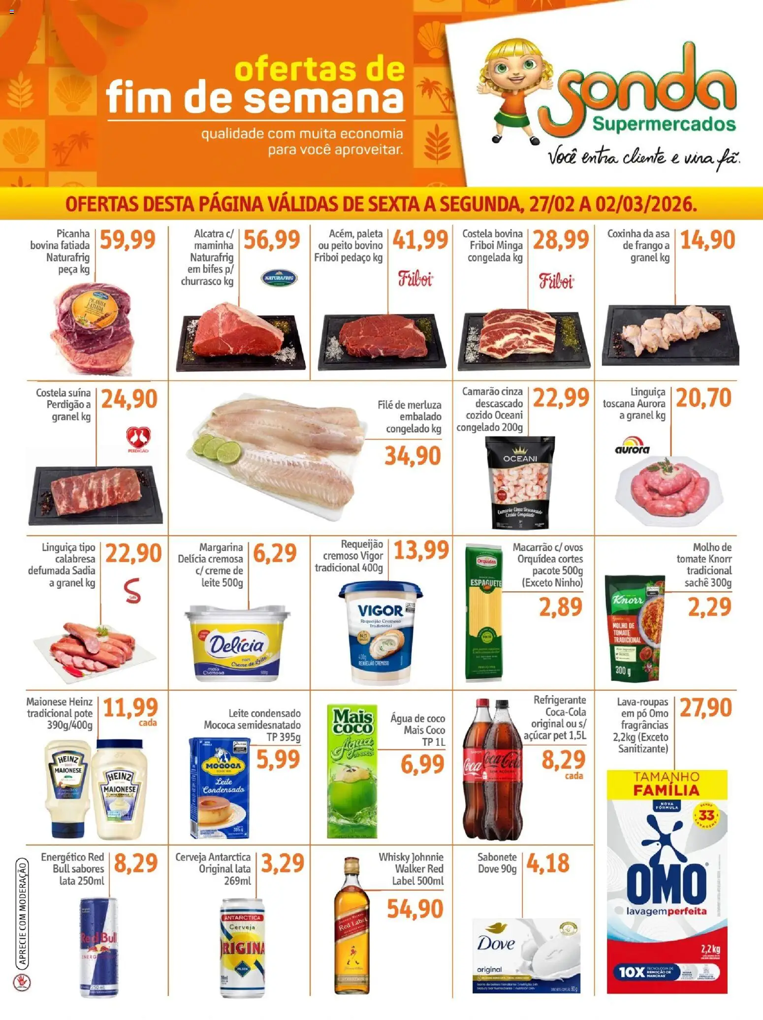 Pré-Visualização do folheto "Sonda ofertas FDS" da loja Sonda válido a partir de 27/02/2026
