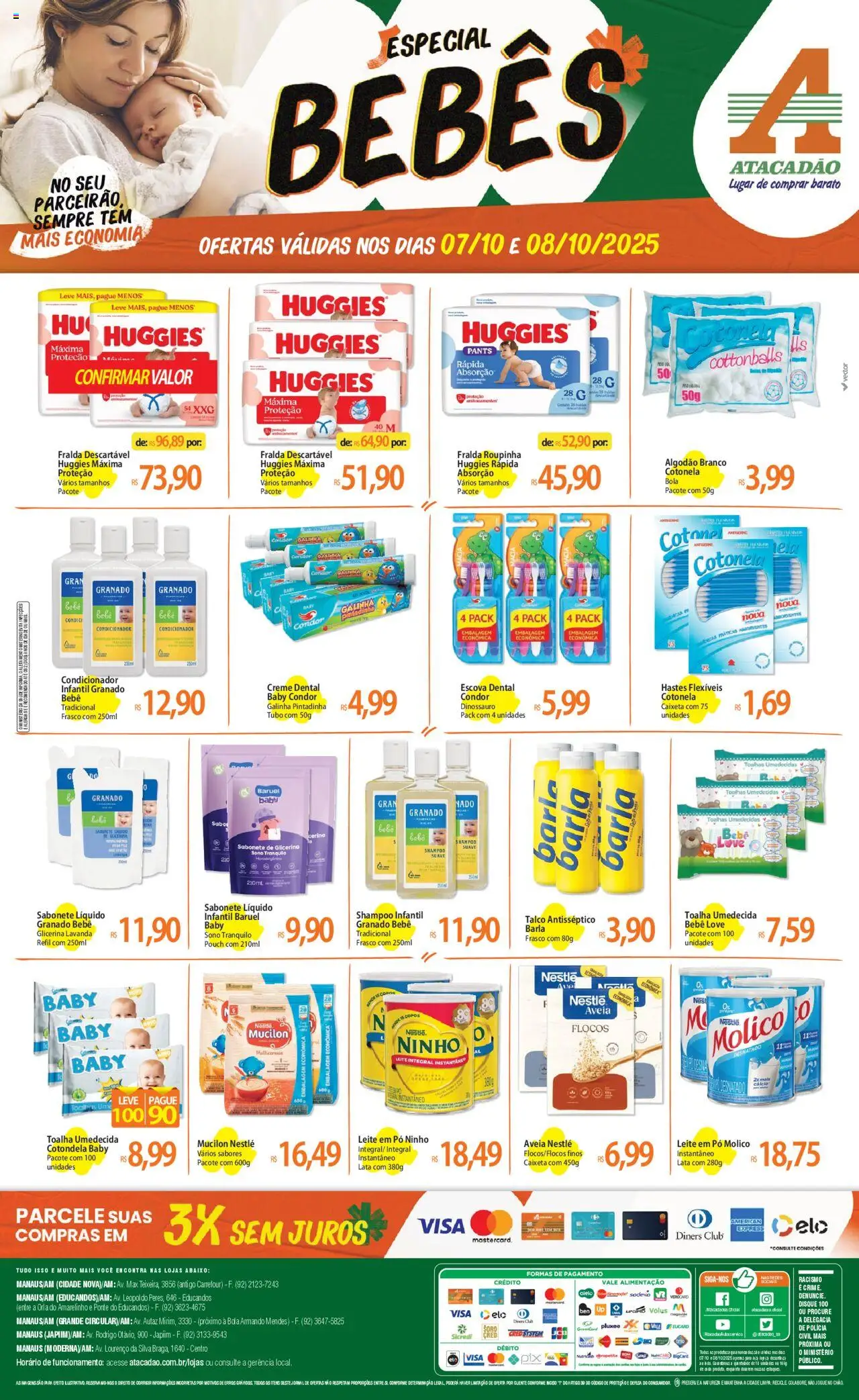 Atacadão folheto "Ofertas - AM" válido a partir de 07/10/2025 - número de página 1