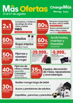 Vista previa del folleto de la tienda Changomas válido desde el 21/08/2025 