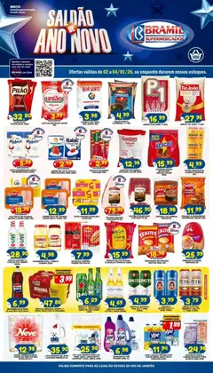 Pré-Visualização do folheto "Ofertas da semana" da loja Bramil Supermercados válido a partir de 02/01/2026