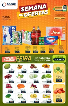 Pré-Visualização do folheto "Ofertas Semanal" da loja Coop válido a partir de 09/09/2025