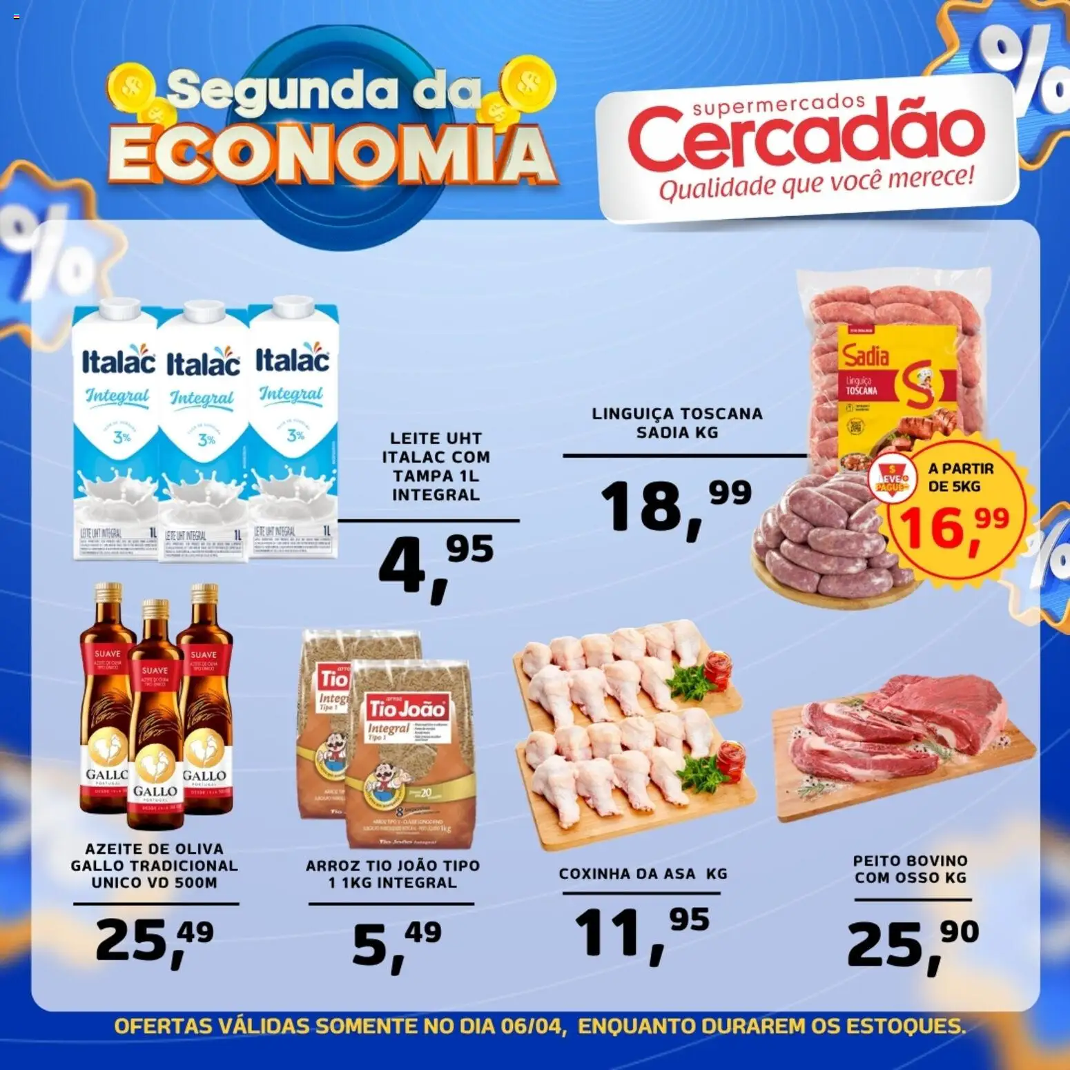 Pré-Visualização do folheto "Cercadão - Ofertas da semana" da loja Cercadão válido a partir de 06/04/2026