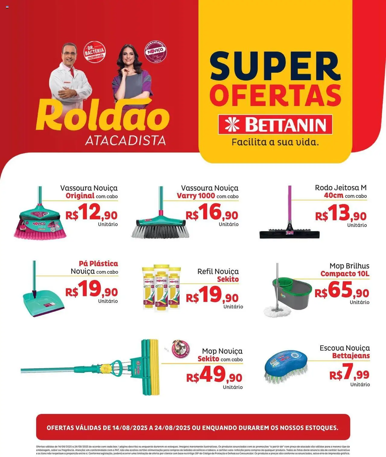 Roldão folheto "Ofertas Bettanin" válido a partir de 14/08/2025 - número de página 1