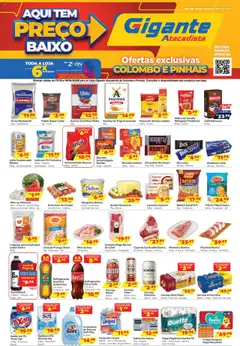 Pré-Visualização do folheto "Ofertas da semana" da loja Gigante Atacadista válido a partir de 17/10/2025