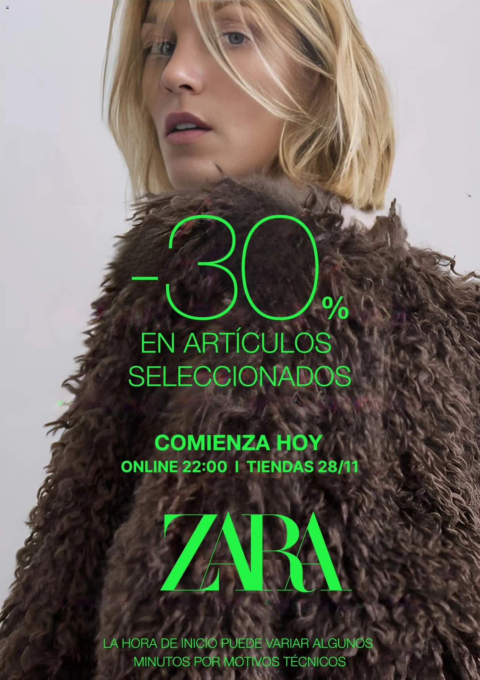 Vista previa del folleto de la tienda Zara válido desde el 27/11/2025 