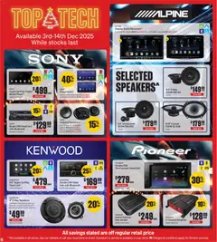 Preview of catalogue Catalogue from shop Supercheap Auto valid 03/12/2025 | Page: 6