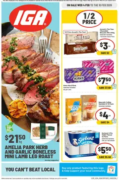 Preview of catalogue Catalogue WA from shop IGA valid 04/02/2026