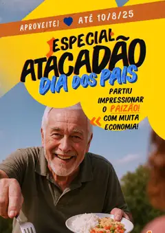 Pré-Visualização do folheto "Ofertas da semana" da loja Atacadão válido a partir de 07/08/2025