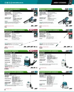 Vista previa las ofertas de la tienda Makita - Catálogo desde el 04/09/2025 | Página: 81