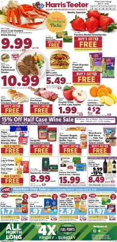 Ad Preview of Harris Teeter Harris Teeter Weekly Ad - SC from 04/15/2026