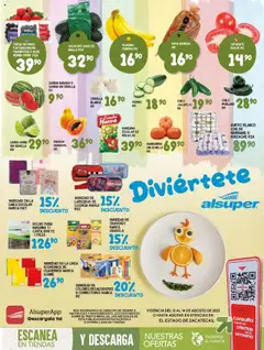 Vista previa las ofertas de la tienda Alsuper - Folleto - Zacatecas desde el 12/08/2025 