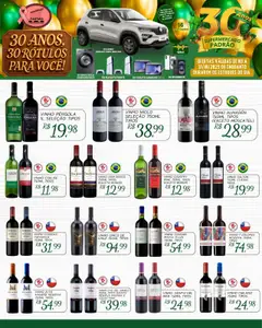 Pré-Visualização do folheto "Ofertas Vinhos" da loja Supermercado Padrão válido a partir de 03/10/2025